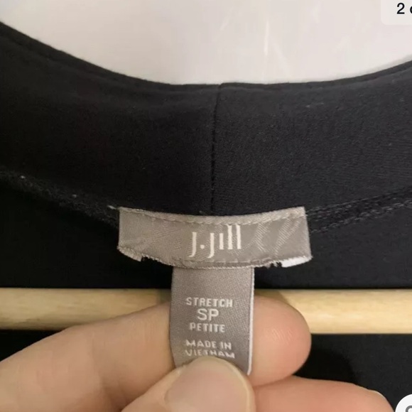 J Jill Womens Cardigan Size Small Petite Black - Picture 2 of 4